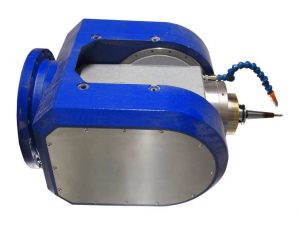 Cabezales fresadores tipo horquilla con giro automático