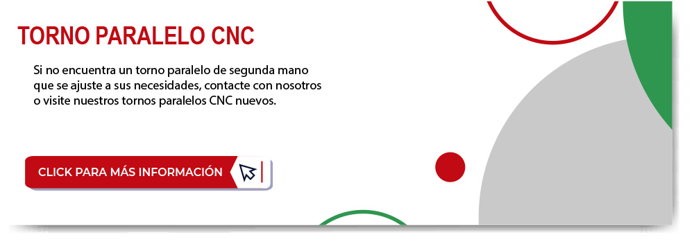 ¿No encuentra el torno que busca?