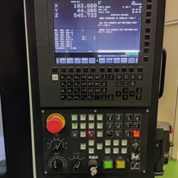 Pantalla y CNC Fanuc del centro de mecanizado V